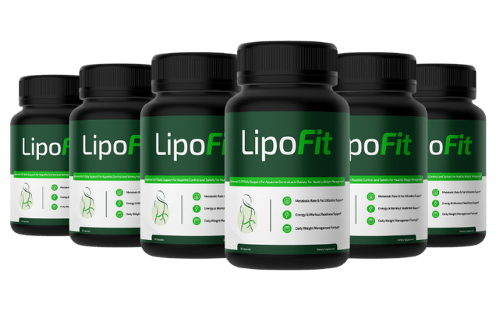 LipoFit 6 Bottle Package